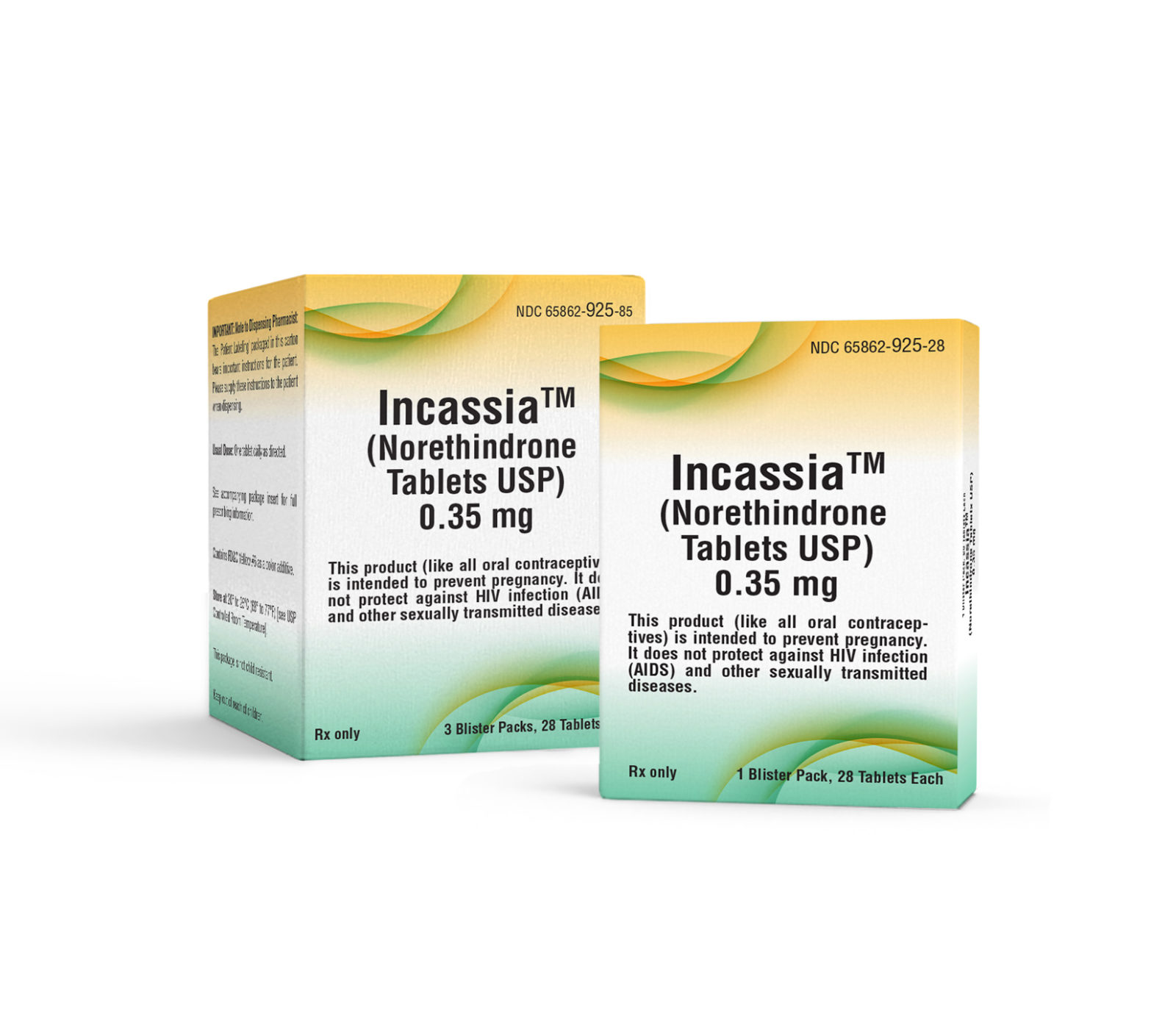 Incassia™ (Norethindrone Tabs) 0.35mg