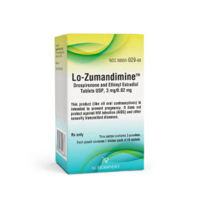 Lo-Zumandimine™ (Drospirenone and Ethinyl Estradiol Tablets USP) 3mg/0.02mg