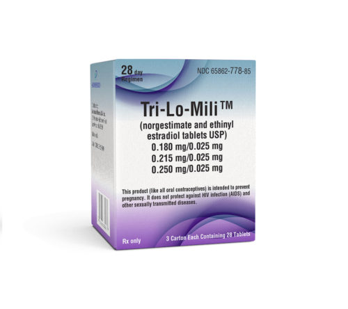 Tri-Lo-Mili™ (Norgestimate & Ethinyl Estradiol Tabs) 0.180 mg/0.025 mg