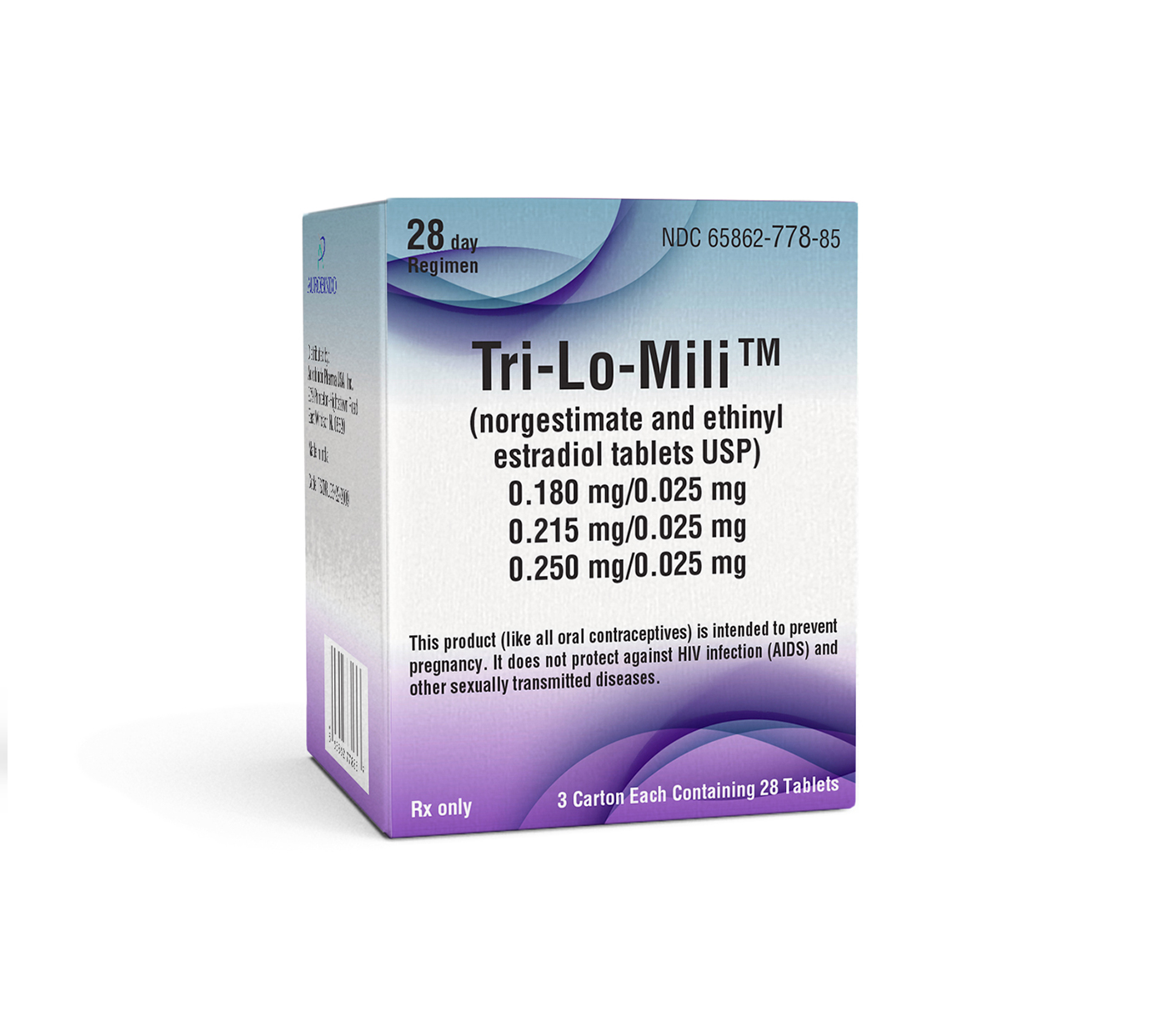 Tri-Lo-Mili™ (Norgestimate & Ethinyl Estradiol Tabs) 0.180 mg/0.025 mg